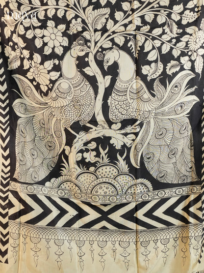 MEA24097-Penkalamkari  Dupatta