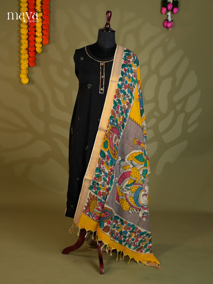 MEA24098-Penkalamkari  Dupatta