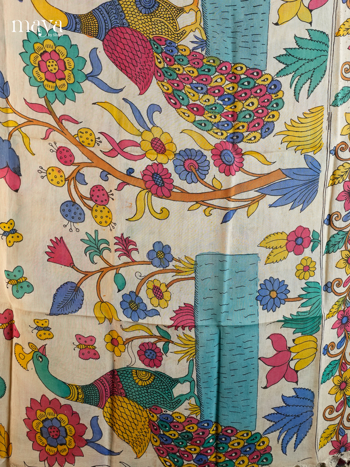 MEA24099-Penkalamkari  Dupatta