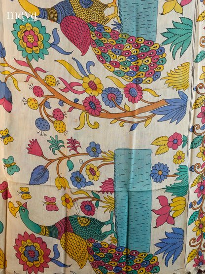 MEA24099-Penkalamkari  Dupatta