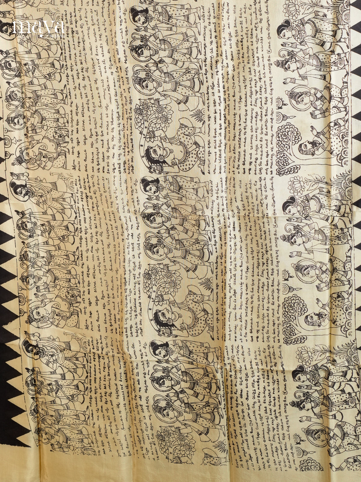 MEA24100-Penkalamkari  Dupatta
