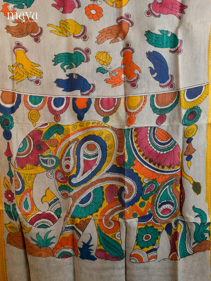 MEA24102-Penkalamkari  Dupatta