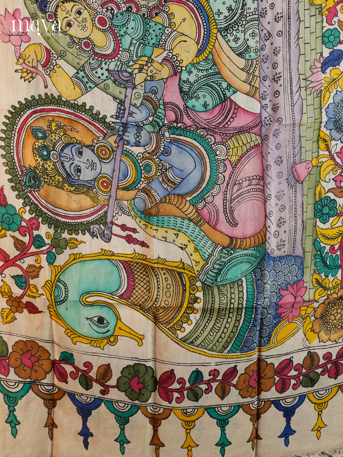 MEA24103-Penkalamkari  Dupatta