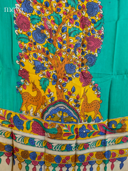 MEA24109-Penkalamkari  Dupatta