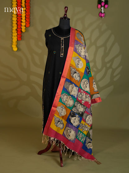 MEA24111-Penkalamkari  Dupatta