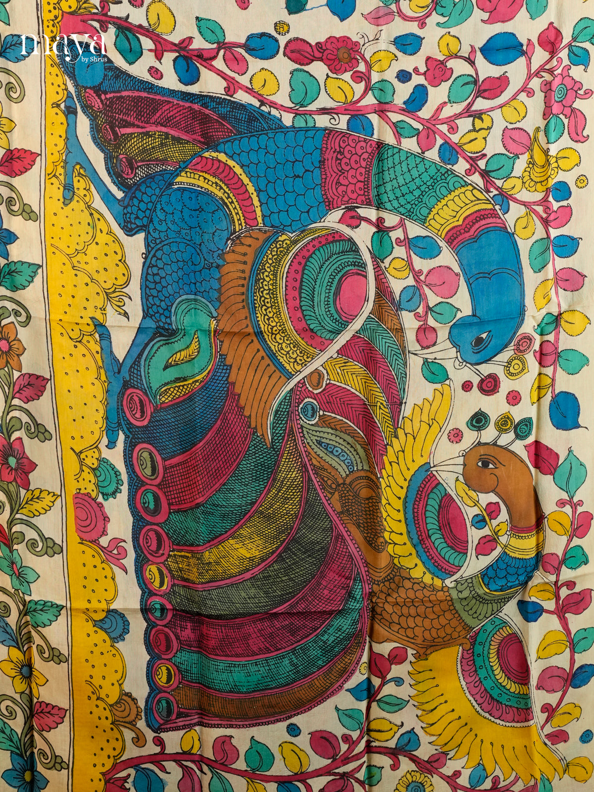MEA24114-Penkalamkari  Dupatta