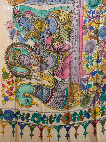 MEA24121-Penkalamkari  Dupatta
