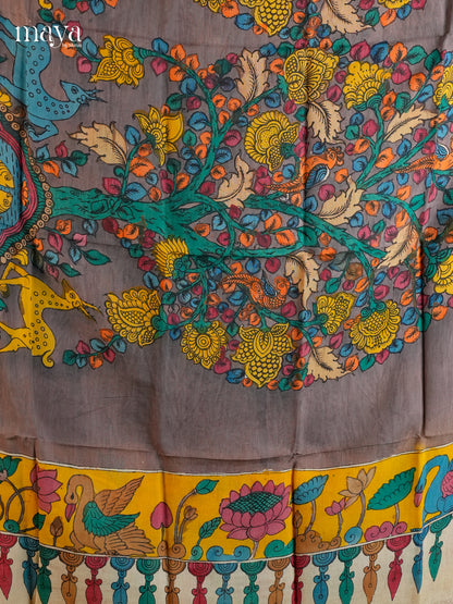 MEA24128-Penkalamkari  Dupatta