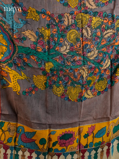 MEA24129-Penkalamkari  Dupatta