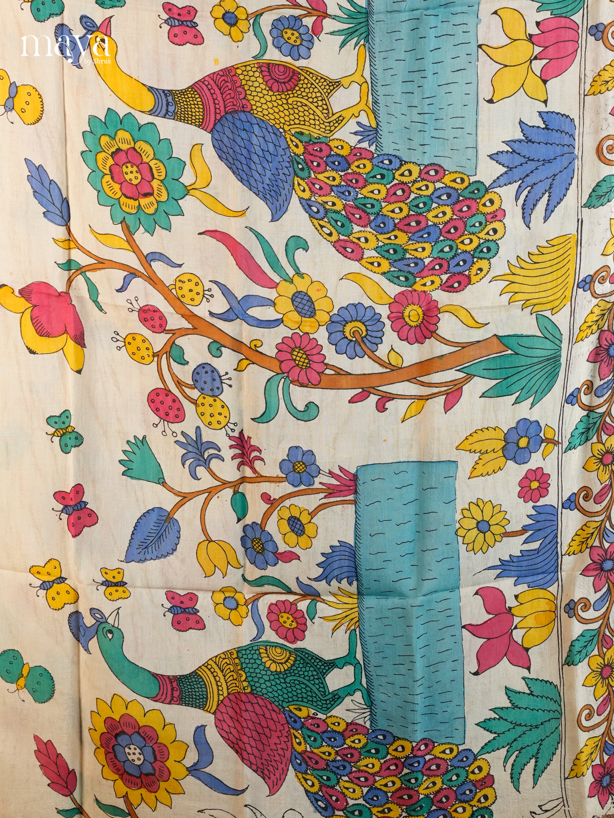 MEA24133-Penkalamkari  Dupatta