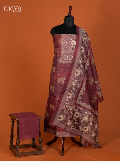 Chanderi salwar - MEC05014