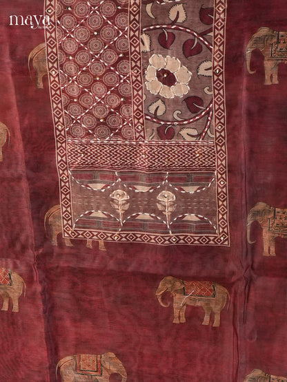Chanderi salwar - MEC05014