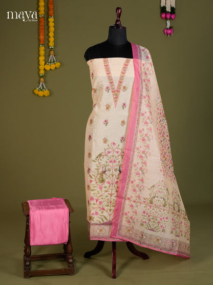 Chanderi salwar - MEC05015