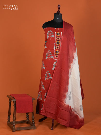 Ajrakh Salwar - MEC05036