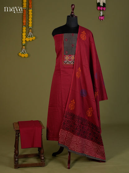 Ajrakh Salwar - MEC05076