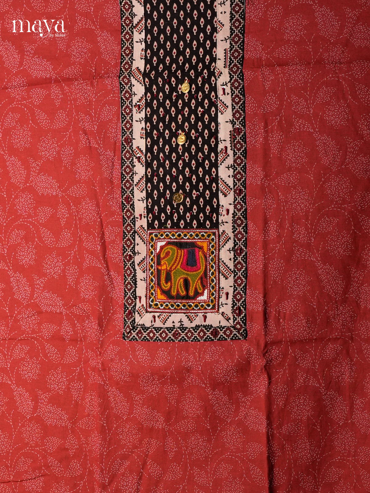 Ajrakh Salwar - MEC05093
