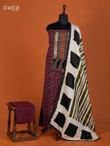 Ajrakh Salwar - MEC05095