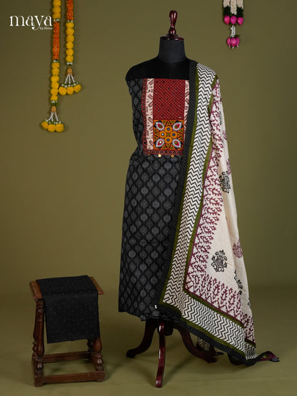 Ajrakh Salwar - MEC05098