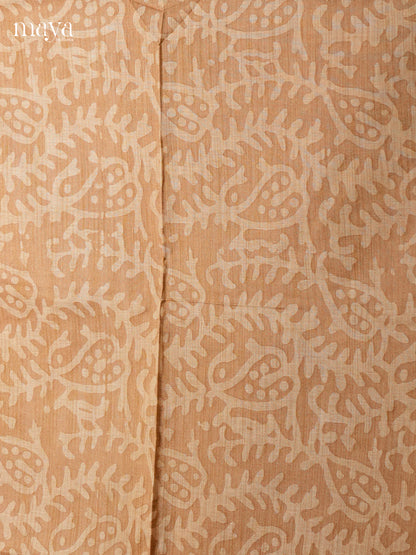 Peach & Blue - Bhatik salwar - MEC13006