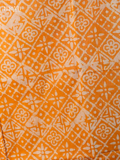 Orange & Blue - Bhatik salwar - MEC13010
