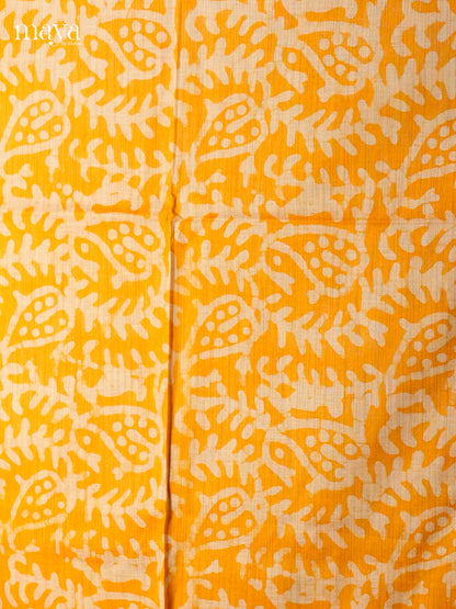 Yellow & Violet - Bhatik salwar - MEC13014