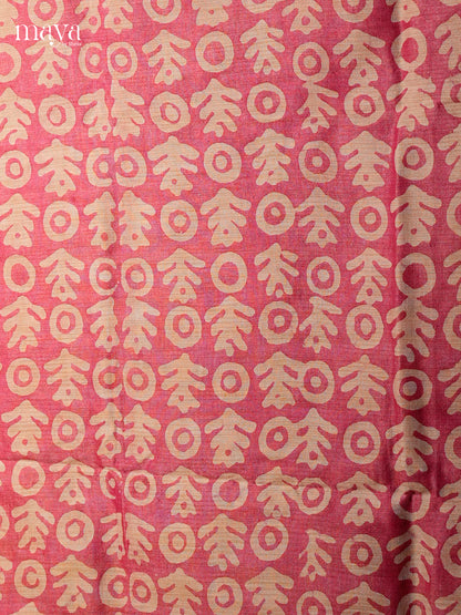 Pink & Black -Bhatik salwar - MEC13030