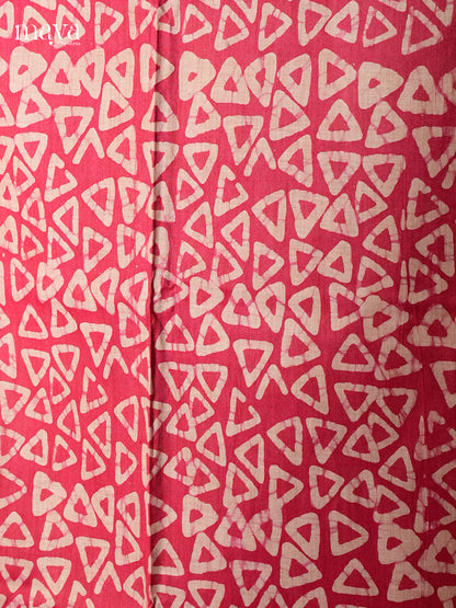 Pink & Grey Bhatik salwar - MEC13032
