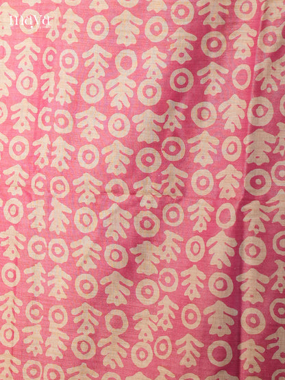 Pink & Maroon -Bhatik salwar - MEC13038