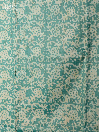 Sky Blue & Brick - Bhatik salwar - MEC13049