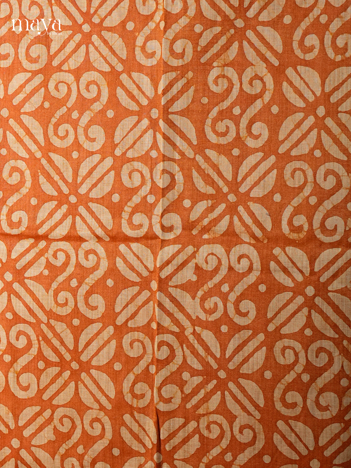 Orange  & Brown - Bhatik salwar - MEC13052