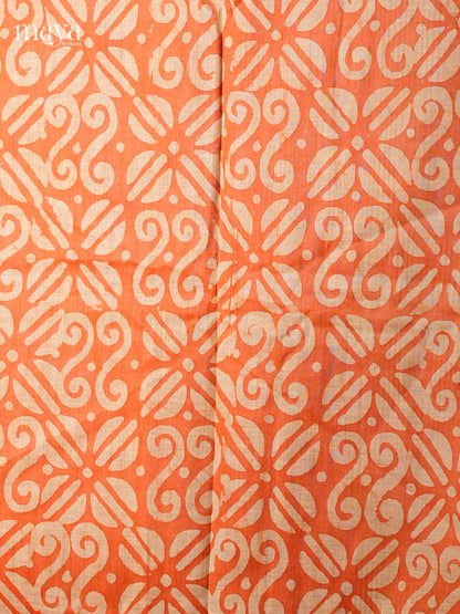 Orange & Grey - Bhatik salwar - MEC13053
