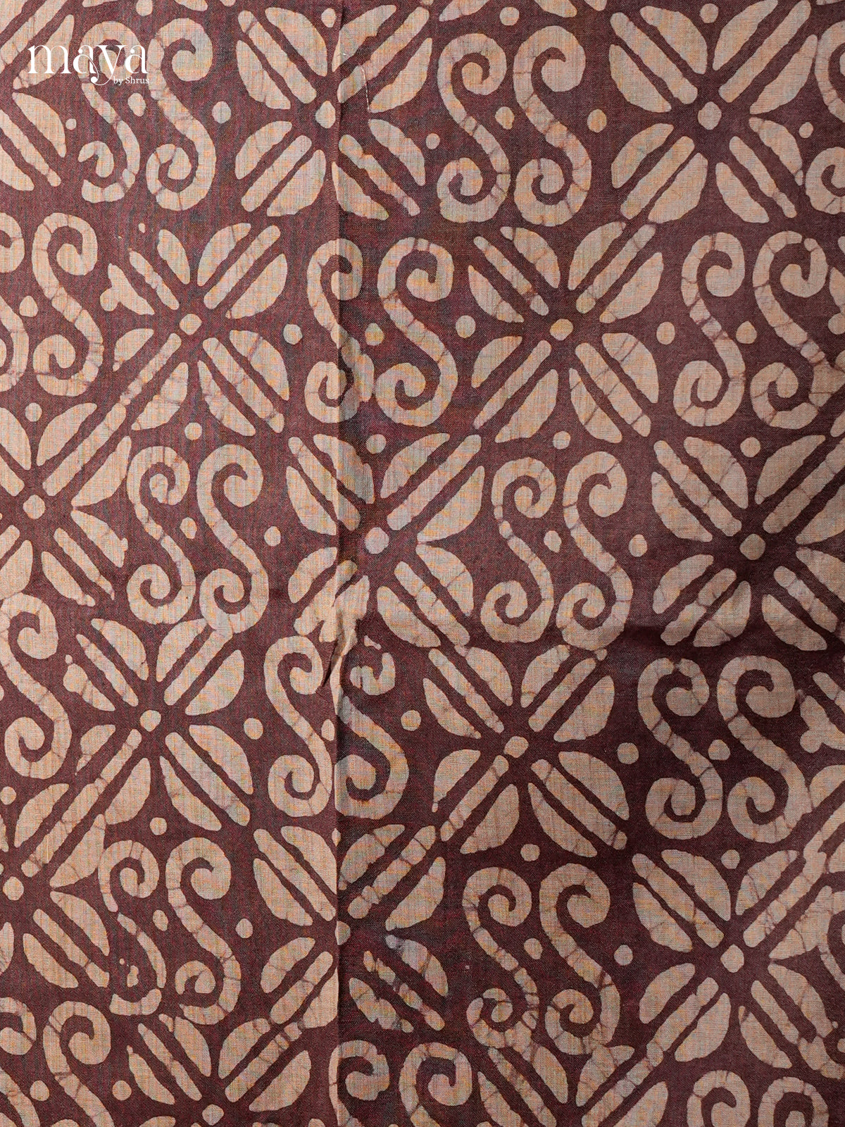Brown & Red - Bhatik salwar - MEC13057