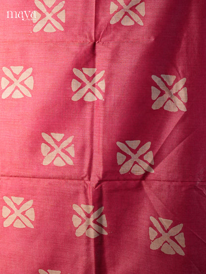 Pink & Grey - Bhatik salwar - MEC13068
