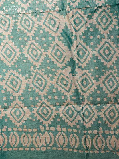 Teal Blue &  Pink-Bhatik salwar - MEC13069