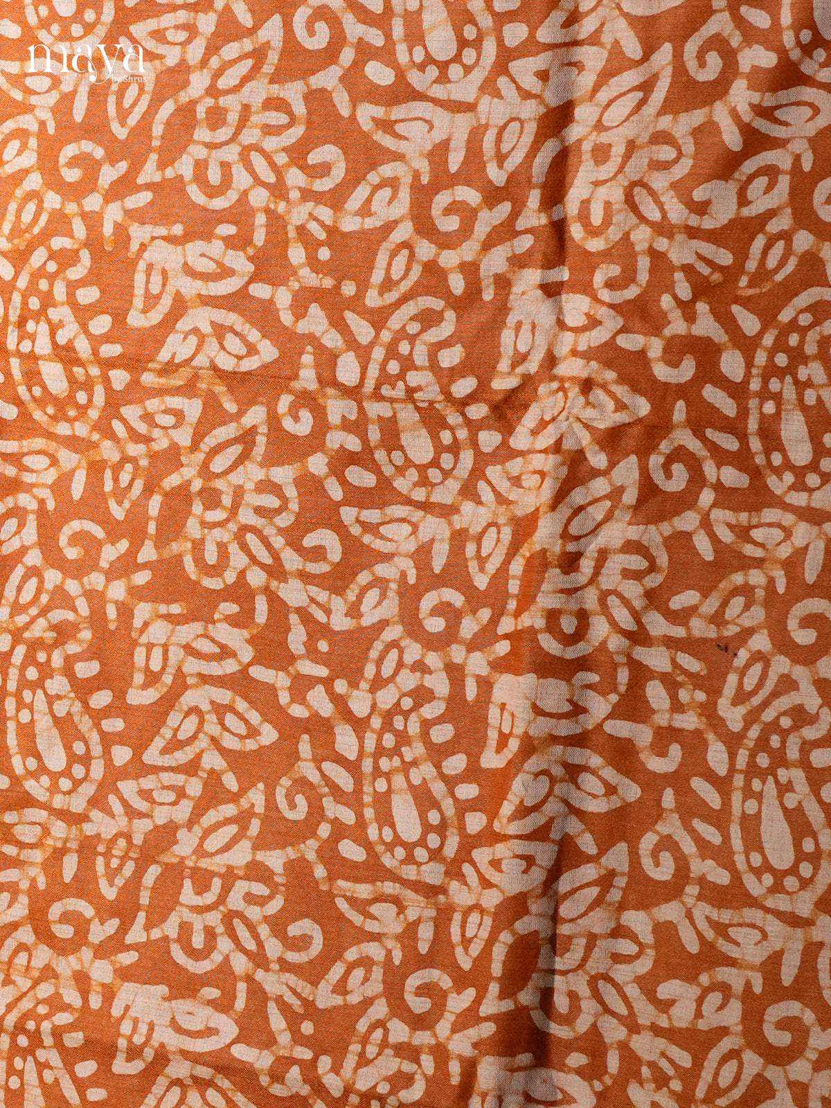 Orange & Black - Bhatik salwar - MEC13070