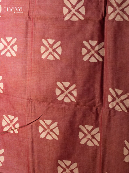 Brown & Light Green - Bhatik salwar - MEC13073