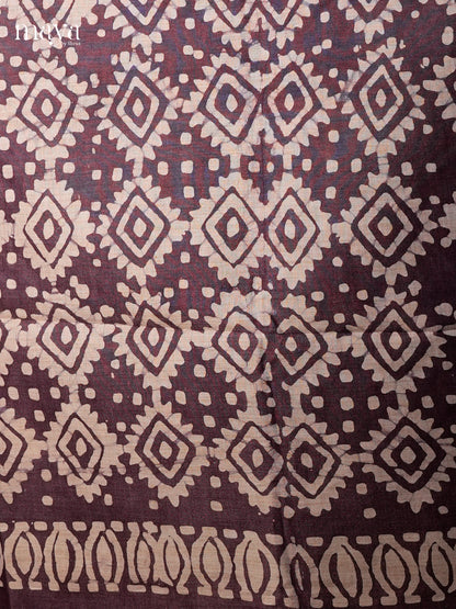 Brown & Blue - Bhatik salwar - MEC13074