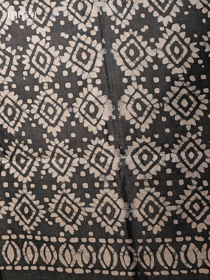 Black & Purple - Bhatik salwar - MEC13075