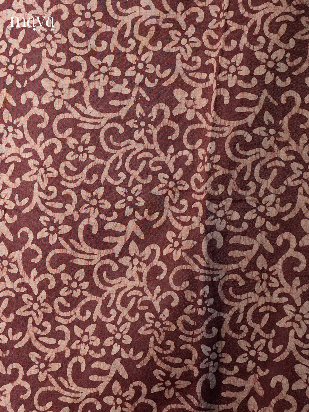 Brown & Blue- Bhatik salwar - MEC13078