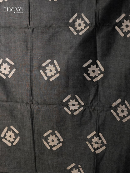 Black & Purple - Bhatik salwar - MEC13087