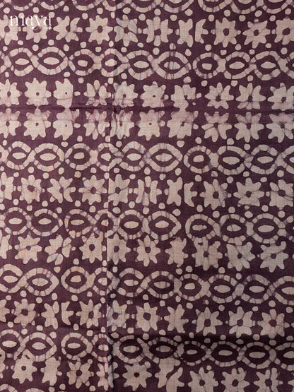 Brown & Blue- Bhatik salwar - MEC13090