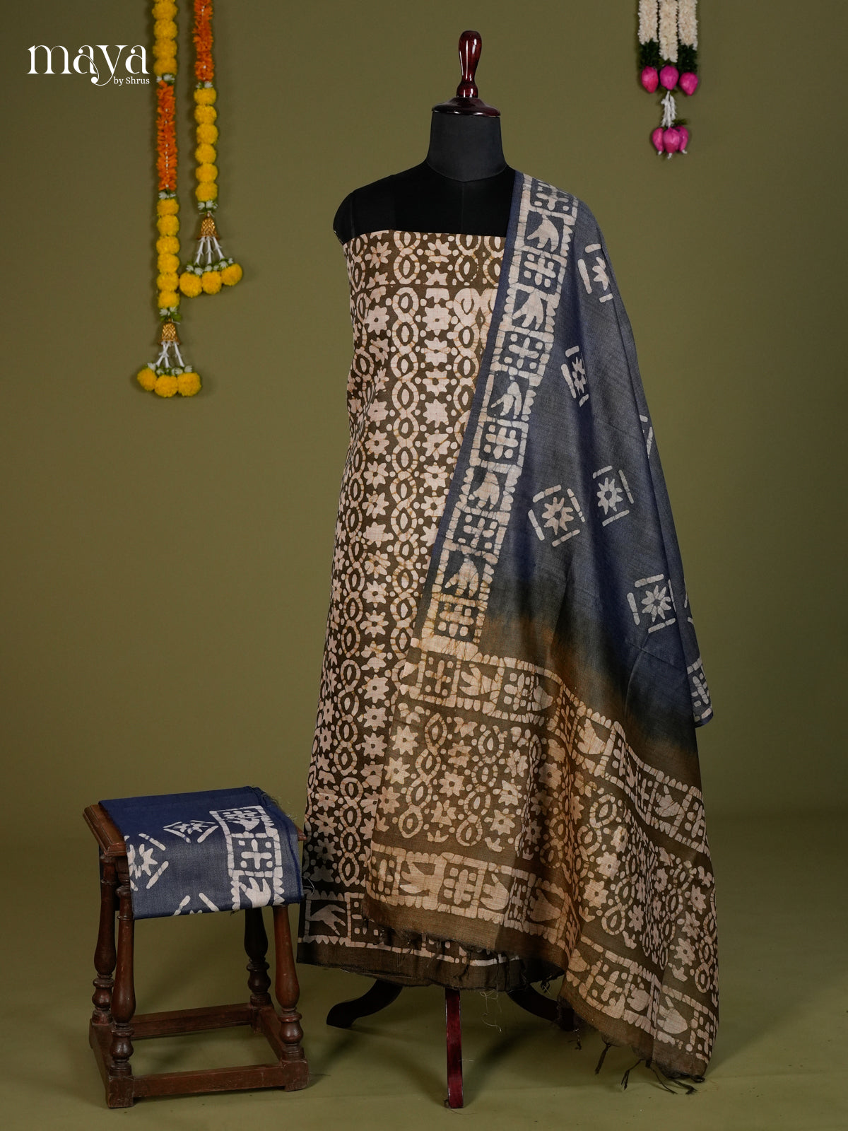 Chutney Green & Blue - Bhatik salwar - MEC13097