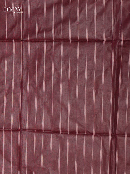 Maroon & Pink - Ikkat Salwar - MEC18009