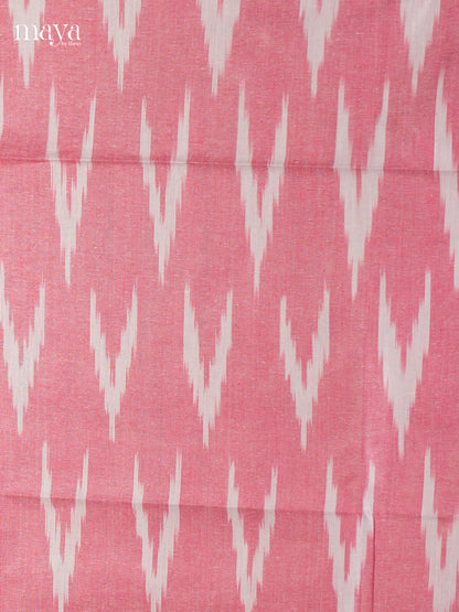 Pink & White - Ikkat Salwar - MEC18012