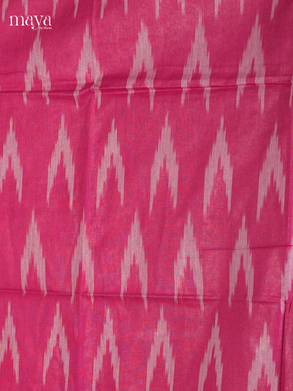 Deep Pink & Baby Pink - Ikkat Salwar - MEC18013