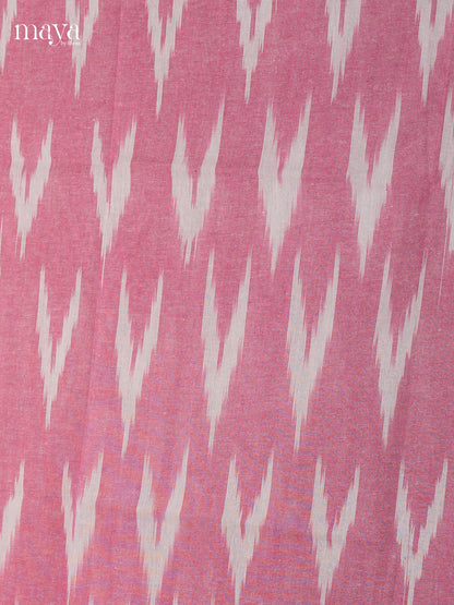 Pink & White - Ikkat Salwar - MEC18015
