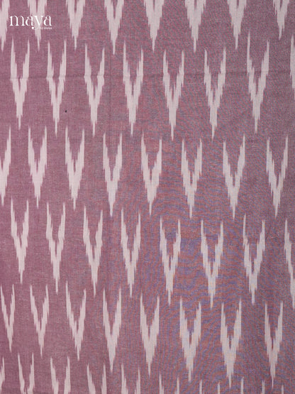 Lavender & White - Ikkat Salwar - MEC18021