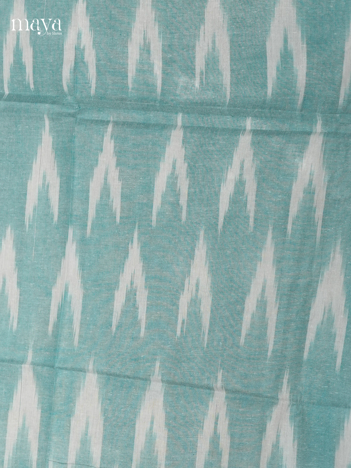 Sky Blue & White - Ikkat Salwar - MEC18022