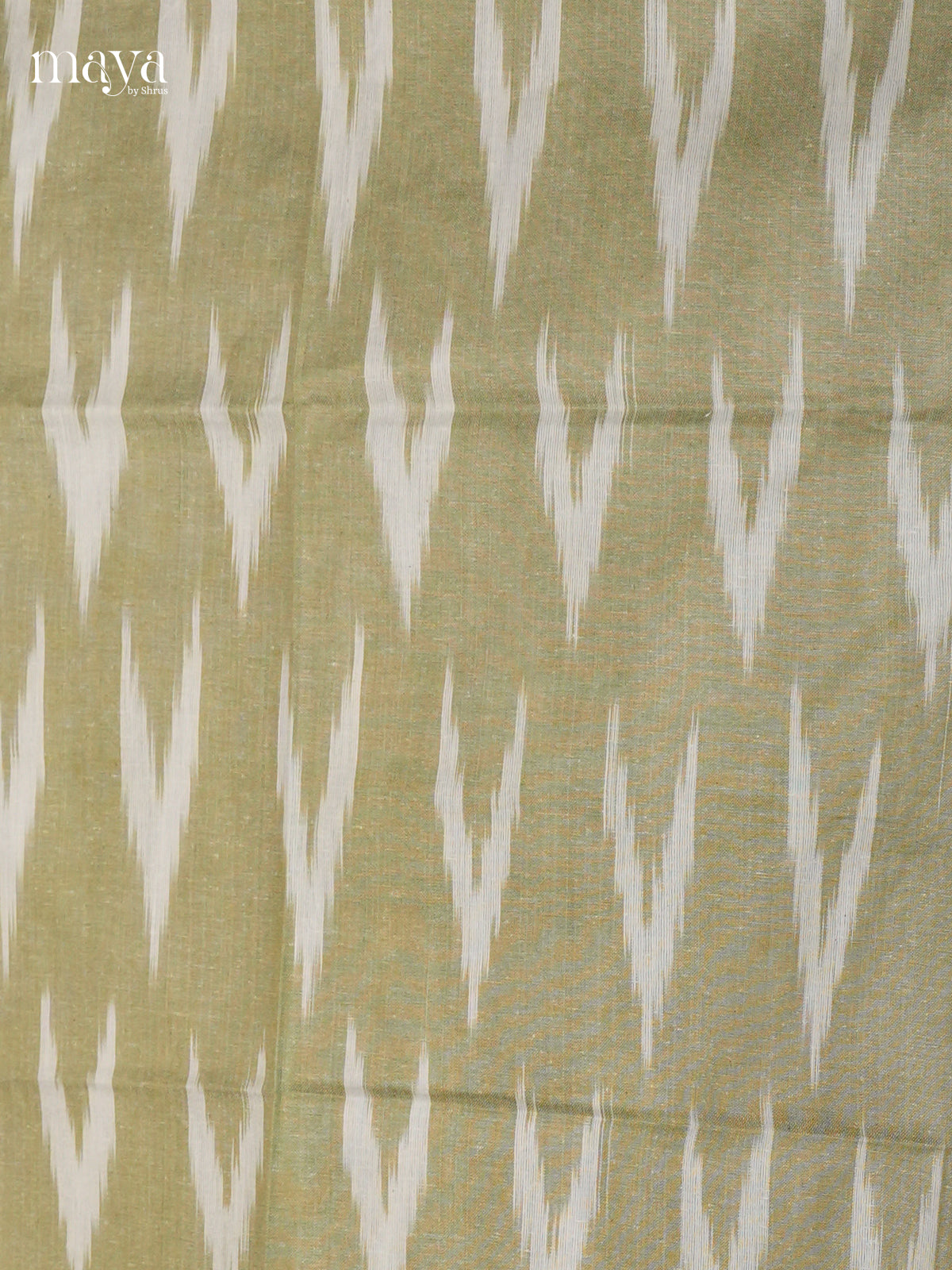 Elachi Green & Cream - Ikkat Salwar - MEC18030