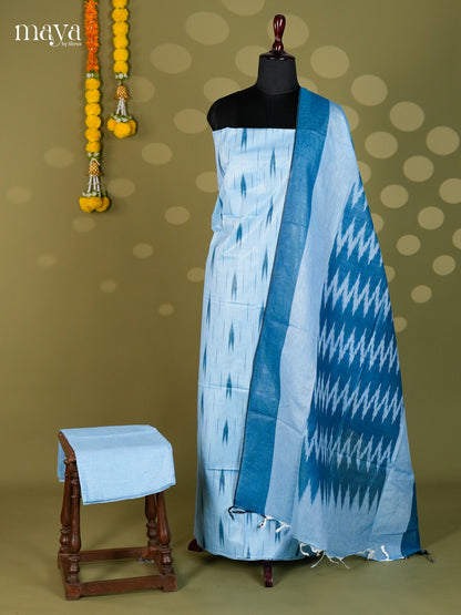 Light Blue & Blue- Ikkat Salwar - MEC18036